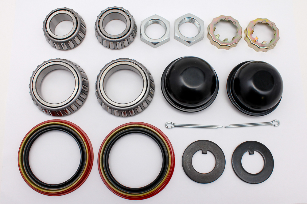Lock Nut / Bearing / Seal kit, Ford Rotors