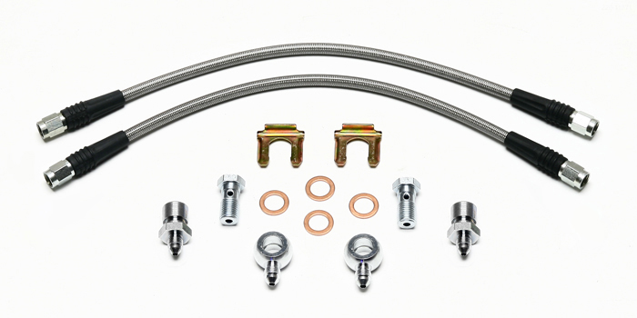 FLEXLINE KIT,D52,14in.,7/16-20,BANJO