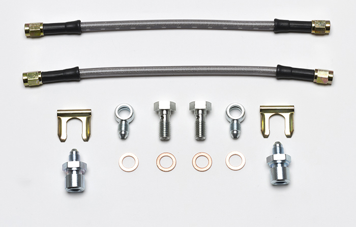 FLEXLINE KIT,D154,10in.,3/8-24 IF TO