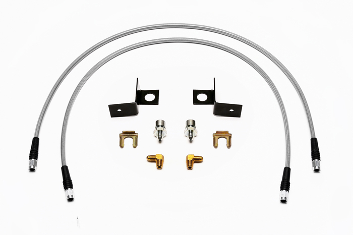 FLEXLINE KIT,30in.,-3 HOSE,3/8-24 IF,90