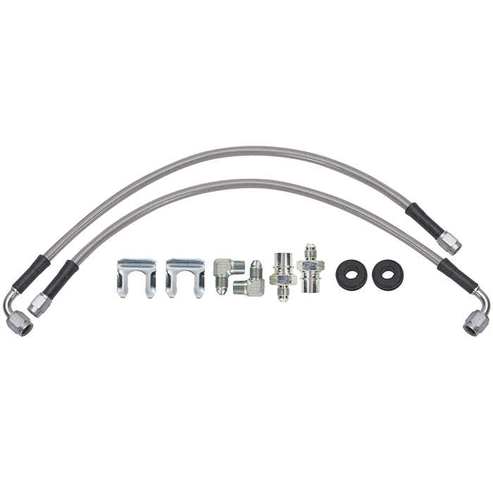 FLEXLINE KIT,16in 90DEG -3,M10x1.0 BF,90