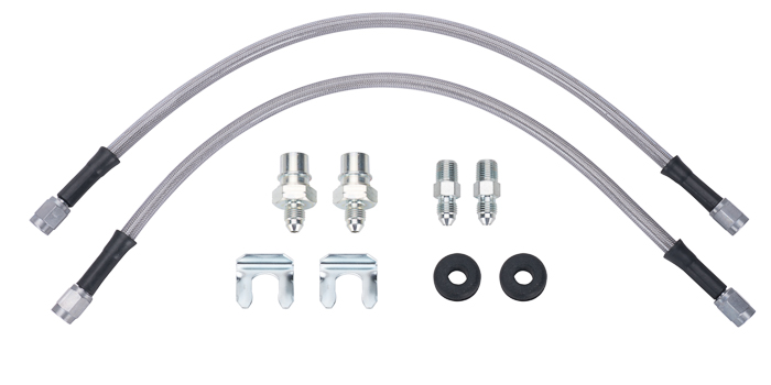 FLEXLINE KIT,16in -3,M10x1.0 BF,1/8 NPT