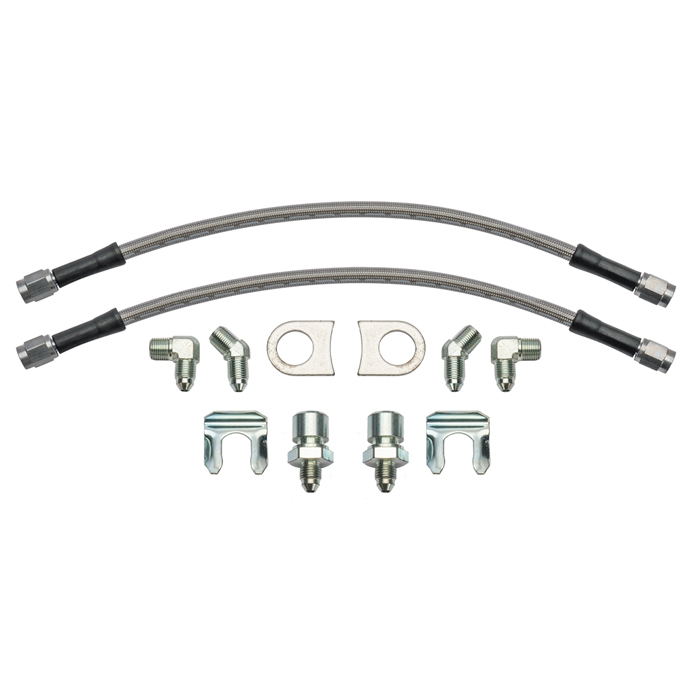 FLEXLINE KIT,12in.,3/8-24 TO 90 DEG