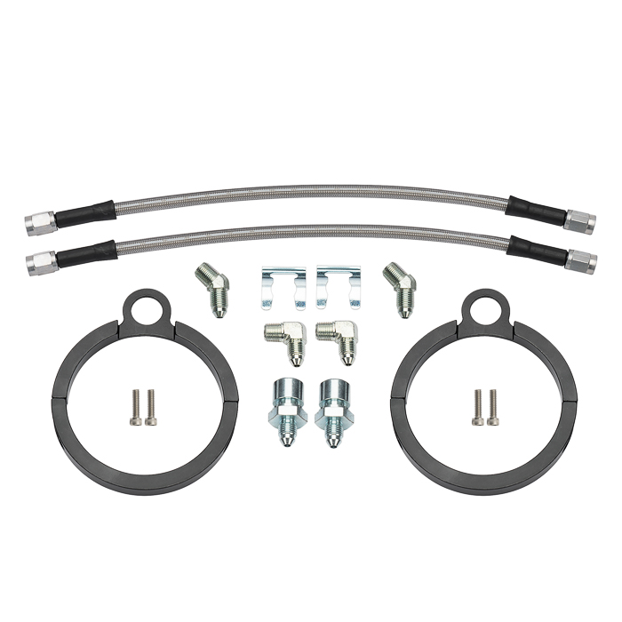 FLEXLINE KIT,12in.,3/8-24 TO 90 DEG
