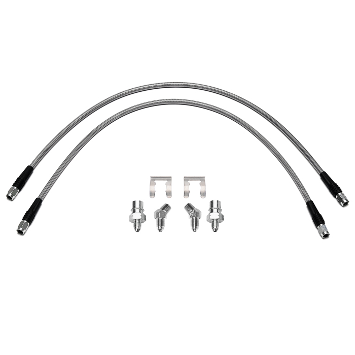 FLEXLINE KIT,25in OAL,M10x1.0 BF,45 DEG