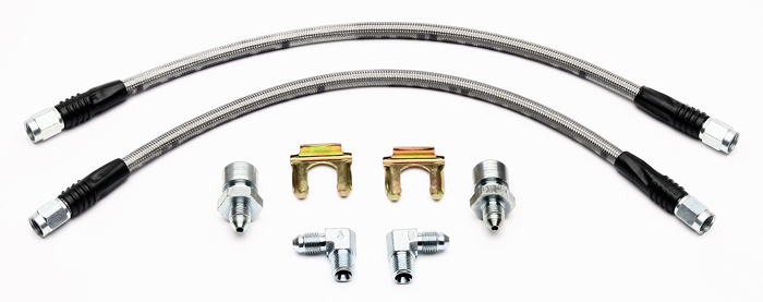 FLEXLINE KIT,14in.,3/8-24 TO 90 DEG