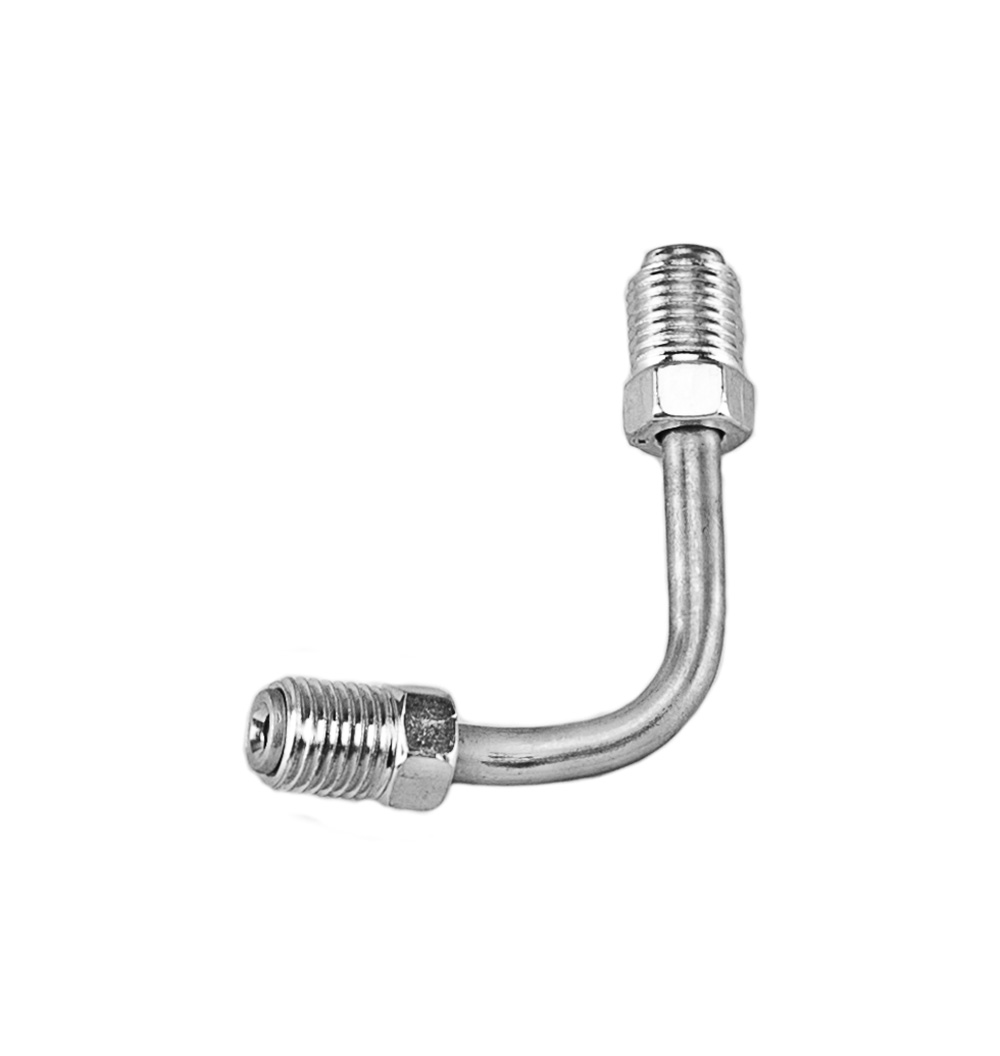Individual bent tubing for combination valve plumbing.