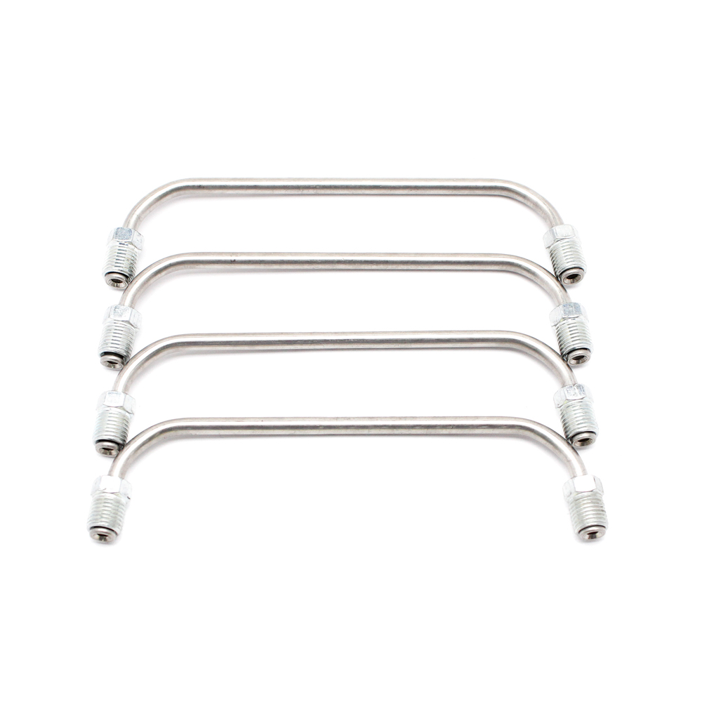 Crossover tube asssembly for 3rd gen Superlite IIA 1.25 wide rotor calipers.