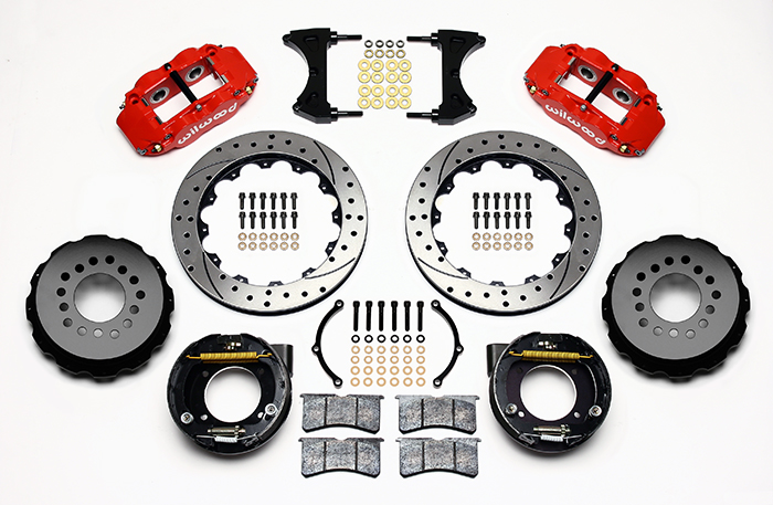 Forged Narrow Superlite 4R Big Brake Rear Parking Brake Kit