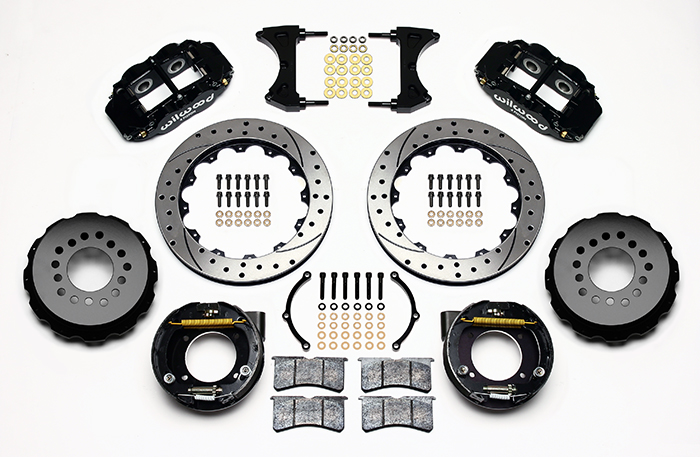 Forged Narrow Superlite 4R Big Brake Rear Parking Brake Kit