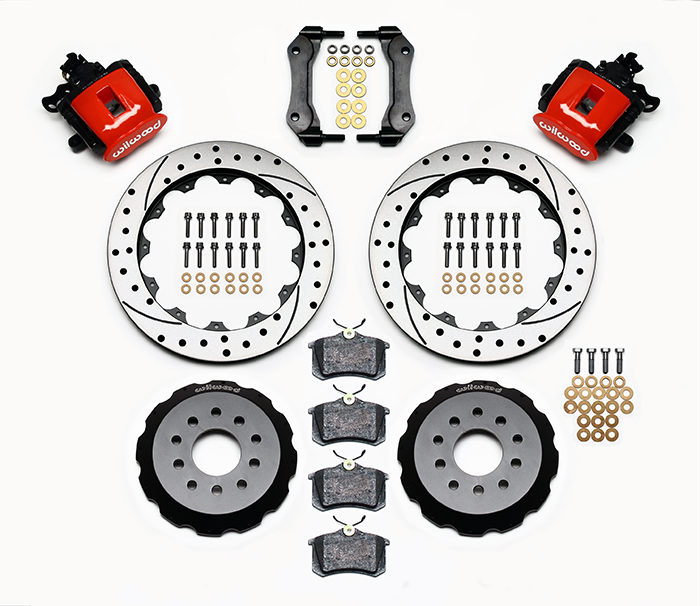 Combination Parking Brake Caliper Rear Brake Kit