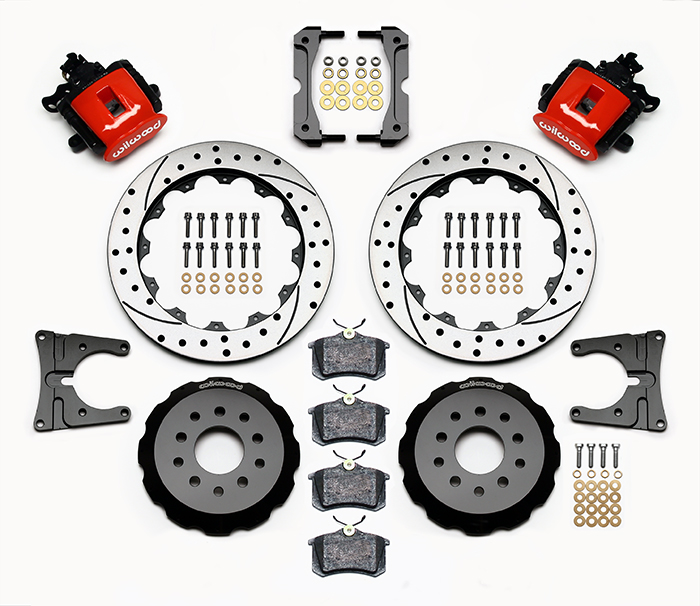 Combination Parking Brake Caliper Rear Brake Kit