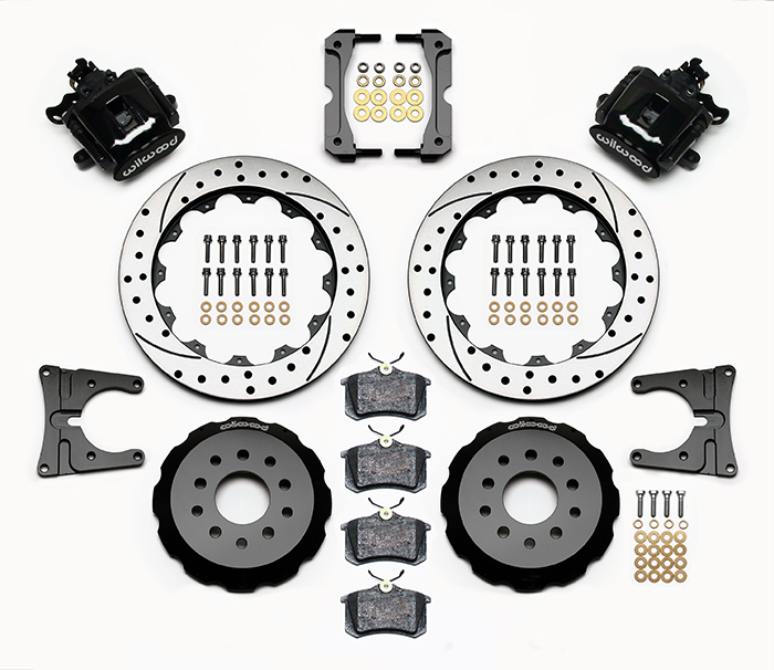 Combination Parking Brake Caliper Rear Brake Kit