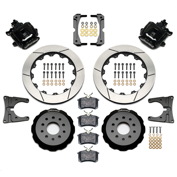 Combination Parking Brake Caliper Rear Brake Kit