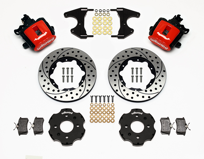 Combination Parking Brake Caliper Rear Brake Kit