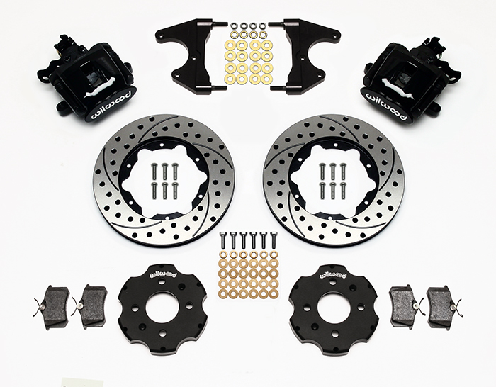 Combination Parking Brake Caliper Rear Brake Kit