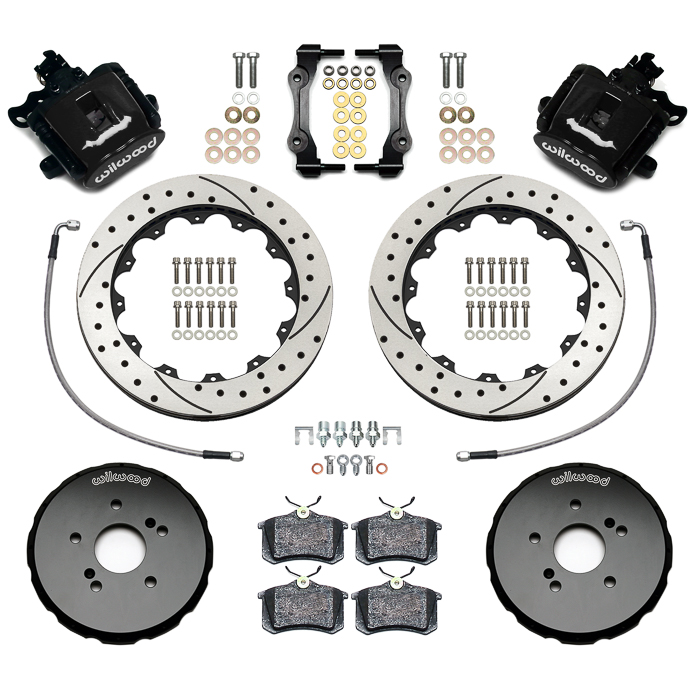 Combination Parking Brake Caliper Rear Brake Kit