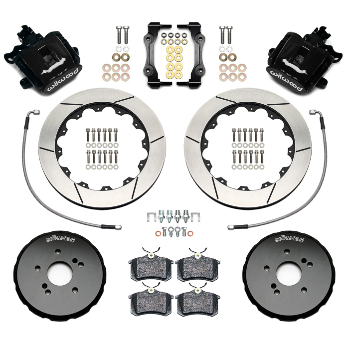 Combination Parking Brake Caliper Rear Brake Kit