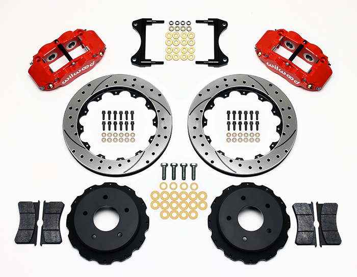 Forged Narrow Superlite 4R Big Brake Rear Brake Kit For OE Parking Brake