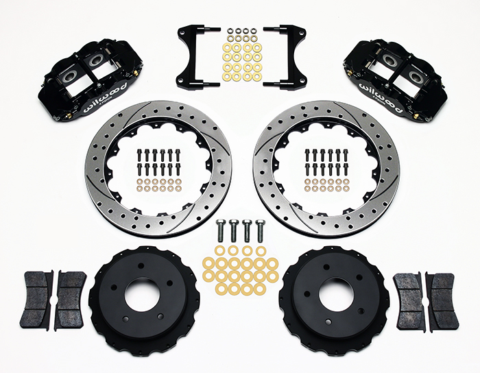 Forged Narrow Superlite 4R Big Brake Rear Brake Kit For OE Parking Brake