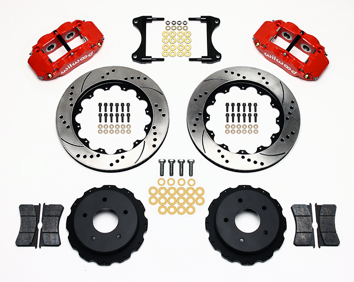 Forged Narrow Superlite 4R Big Brake Rear Brake Kit For OE Parking Brake
