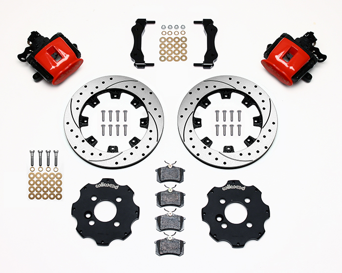 Combination Parking Brake Caliper Rear Brake Kit