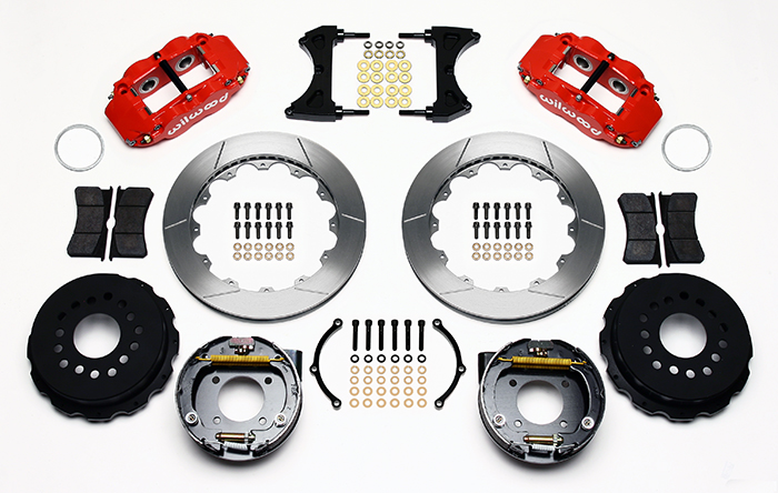Forged Narrow Superlite 4R Big Brake Rear Parking Brake Kit