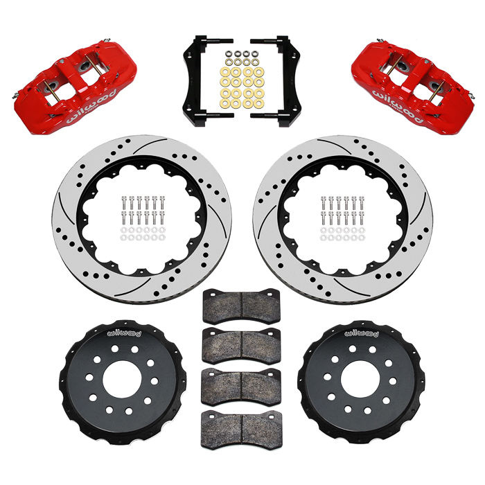 AERO4 Big Brake Rear Brake Kit For OE Parking Brake