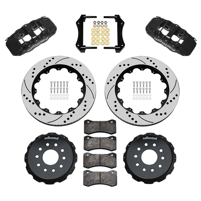 AERO4 Big Brake Rear Brake Kit For OE Parking Brake