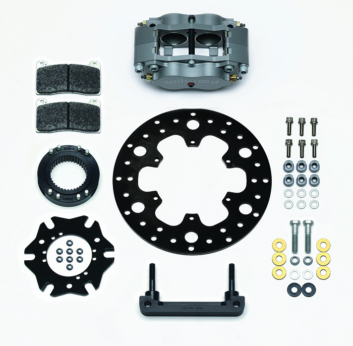 Billet Narrow Dynalite Radial Mount Midget Inboard Brake Kit