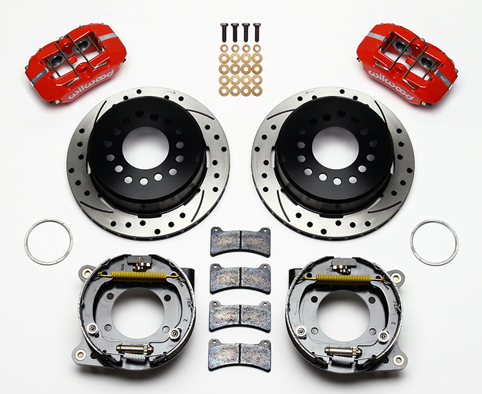 Forged Dynapro Low-Profile Rear Parking Brake Kit