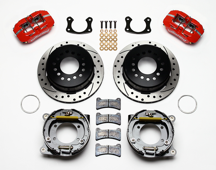 Forged Dynapro Low-Profile Rear Parking Brake Kit