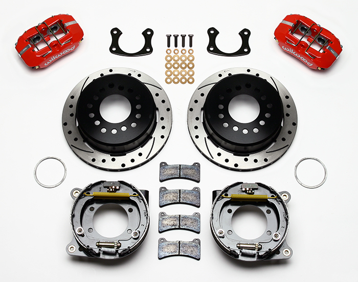 Forged Dynapro Low-Profile Rear Parking Brake Kit