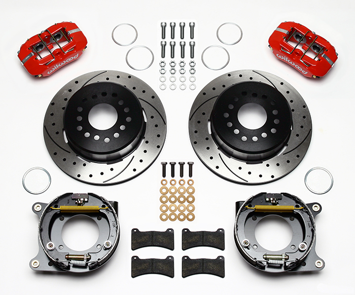 Forged Dynapro Low-Profile Rear Parking Brake Kit