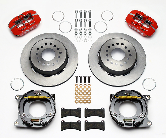 Forged Dynapro Low-Profile Rear Parking Brake Kit