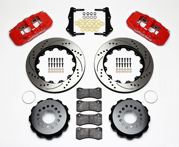 AERO4 Big Brake Rear Brake Kit For OE Parking Brake
