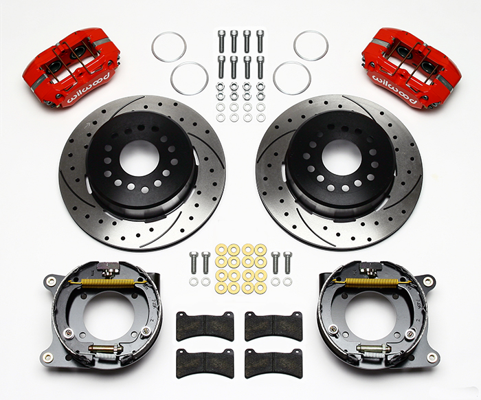 Forged Dynapro Low-Profile Rear Parking Brake Kit