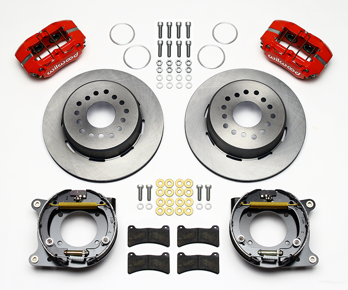 Forged Dynapro Low-Profile Rear Parking Brake Kit