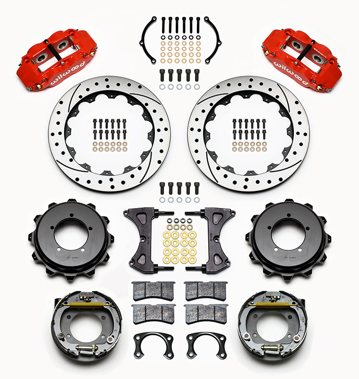 Forged Narrow Superlite 4R Big Brake Rear Parking Brake Kit