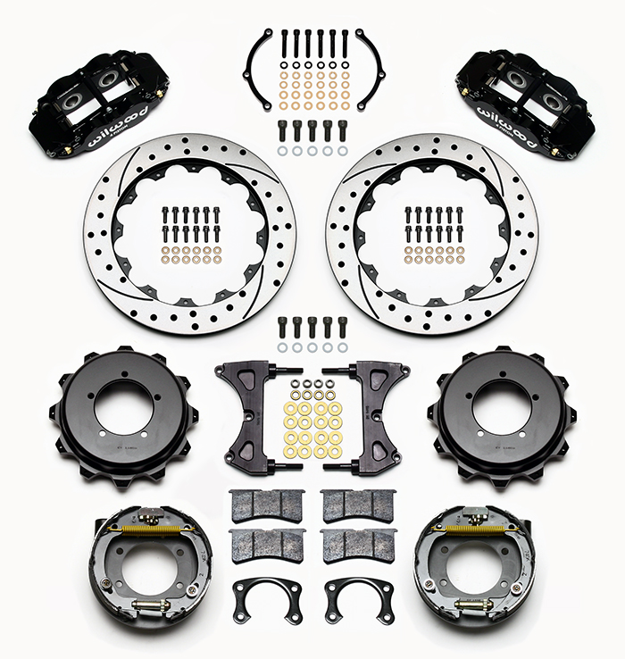 Forged Narrow Superlite 4R Big Brake Rear Parking Brake Kit