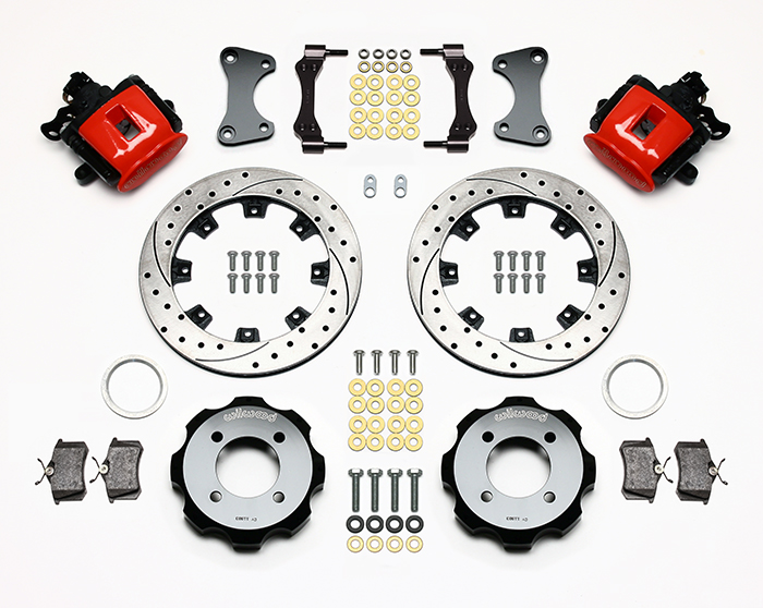 Combination Parking Brake Caliper Rear Brake Kit