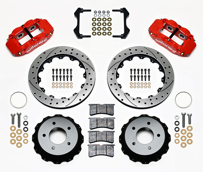 Forged Narrow Superlite 4R Big Brake Rear Brake Kit For OE Parking Brake