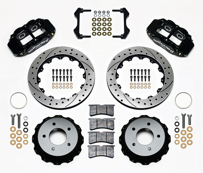 Forged Narrow Superlite 4R Big Brake Rear Brake Kit For OE Parking Brake