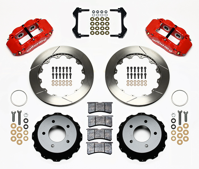 Forged Narrow Superlite 4R Big Brake Rear Brake Kit For OE Parking Brake