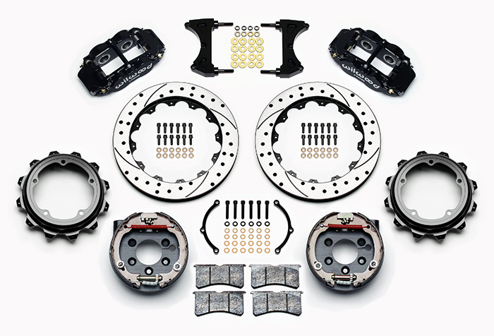Forged Narrow Superlite 4R Big Brake Rear Parking Brake Kit