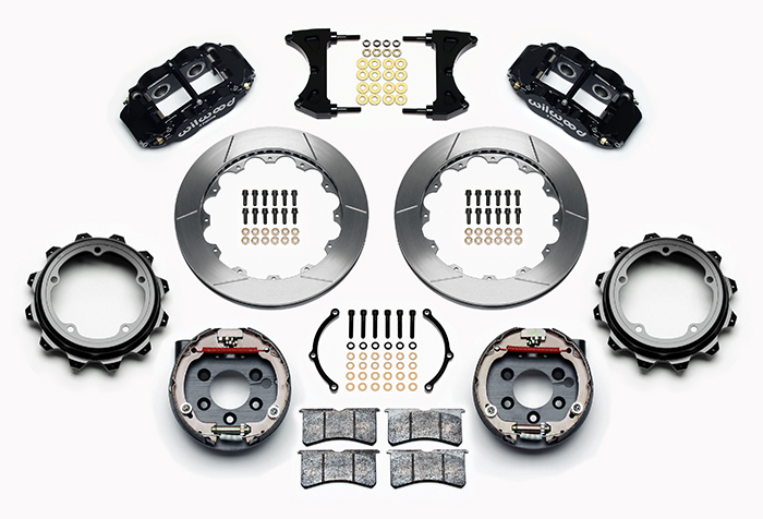 Forged Narrow Superlite 4R Big Brake Rear Parking Brake Kit