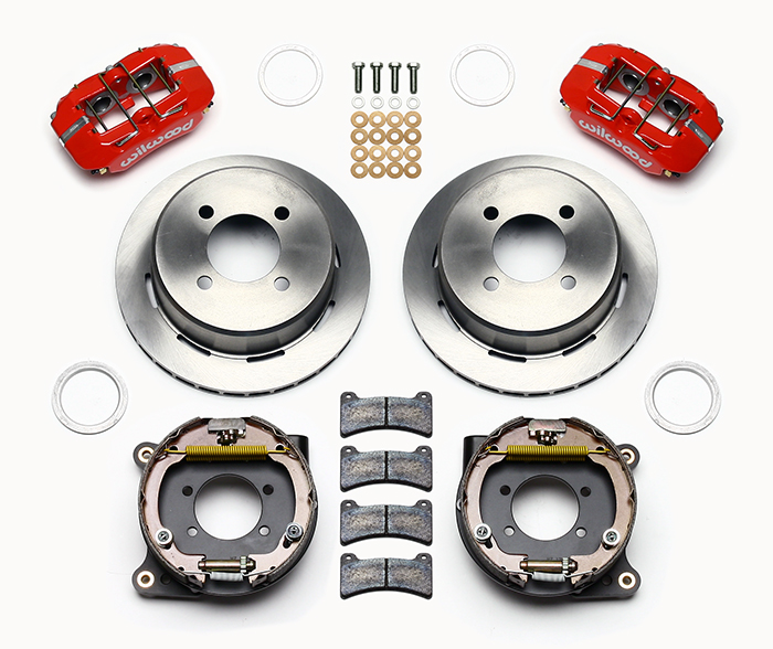 Forged Dynapro Low-Profile Rear Parking Brake Kit