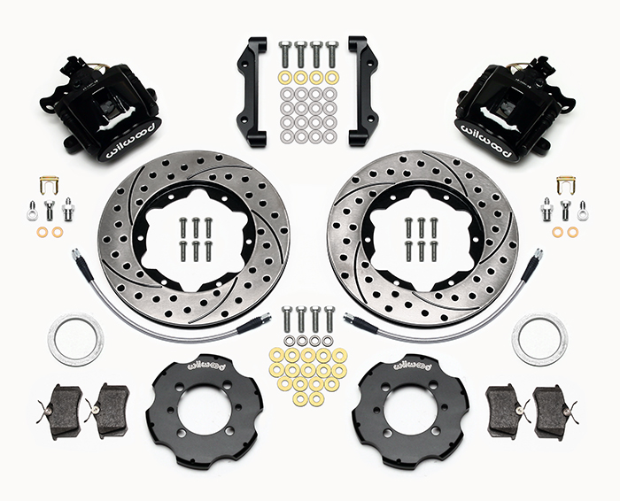 Combination Parking Brake Caliper Rear Brake Kit