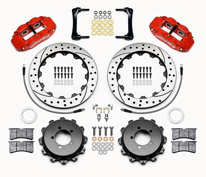 Forged Narrow Superlite 4R Big Brake Rear Brake Kit For OE Parking Brake