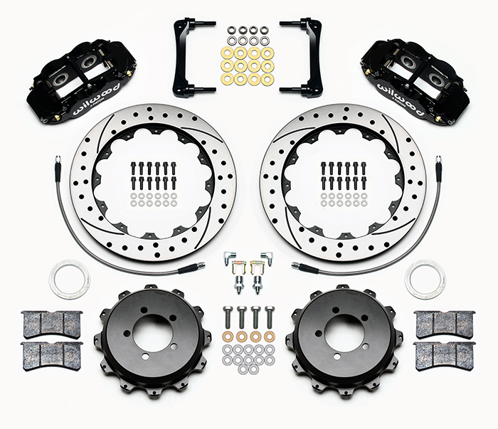 Forged Narrow Superlite 4R Big Brake Rear Brake Kit For OE Parking Brake